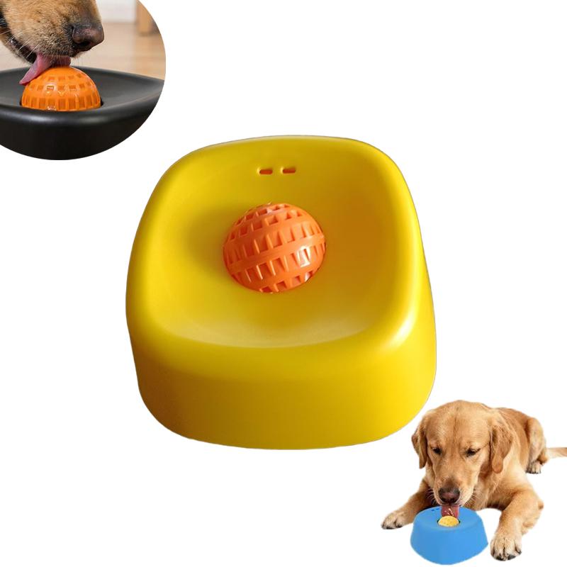

Feeder Slow Dog Bowls For Liquid Treat Interactive Lick Bowl Anti-Slip Slow Feeder For Wet Food Bone Broth Yogurt For DogCat