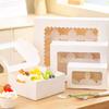 Premium Cake Boxes with Clear Window Cupcake Carrier with Inserts Muffin Boxes Durable Holiday Cupcake Holder for Bakeries
