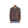 FW23 Mixed Color Floral Knit Crew Neck Long Sleeve Sweater Men Sweater 6Z1MWI-1M88Z-S916