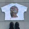 Harajuku Letter Graphic T Shirts  Tops Men Women High Street Oversized T Shirt Pro Choice Streetwear Vintage Tee Clothing