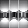 Orbis 1 Grey Wall Lamp