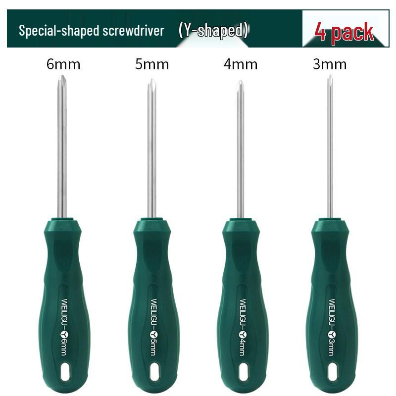 Dreikant-Schraubendreher-Set für Haushaltsgeräte