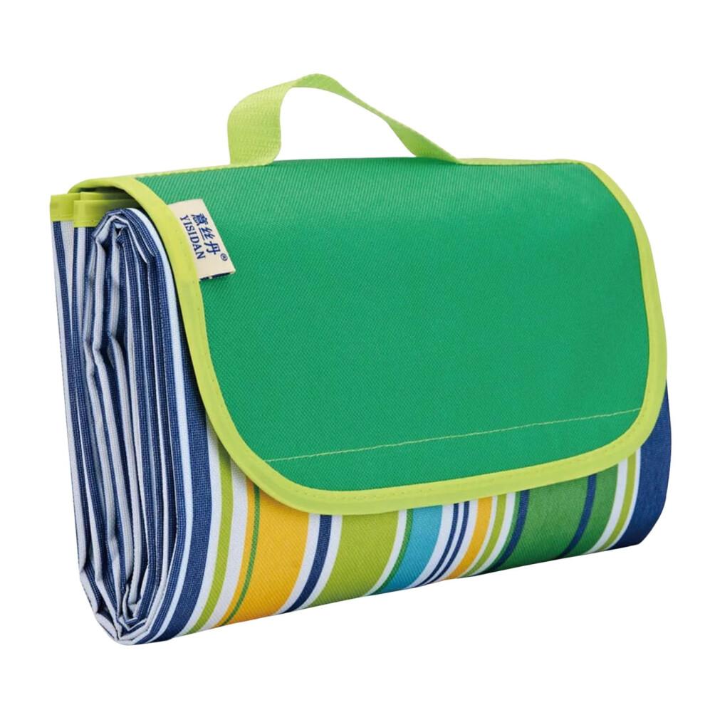 Clearance Waterproof Oxford Camping Picnic Blanket Outdoor Foldable Beach Mat 57*31.5Inch Rollback B