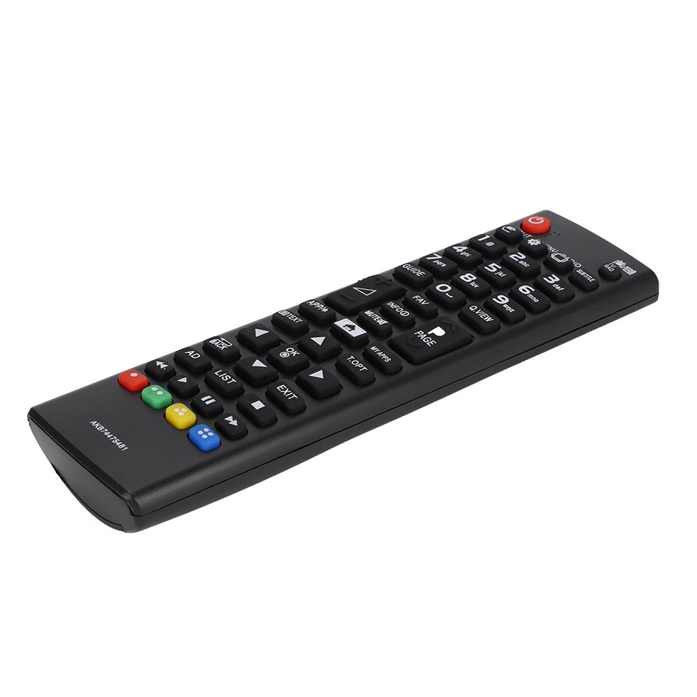 ABS Material Shell TV Television Remote Control for LG AKB74475481 Powered by Battery