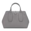 Longchamp Le Roseau 30 Solid Color Bamboo Buckle Leather Crossbody Tote Bag Medium Women Bags Dove-Gray 10058HPNP55
