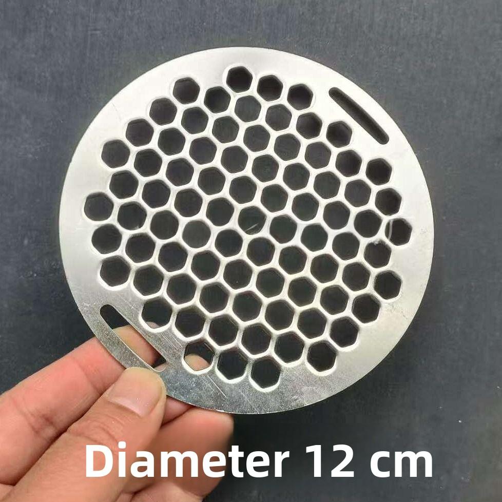 304 Stainl Steel round BBQ ill Net with Stand Punching Proc Portable Indoor Outdoor Tea Ceremony Charcoal Stove