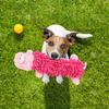 Chew Toy for Puppies - Portable Plush Toy for Dogs, Durable Toy in Bright Colors, Interactive Squeeze Toy