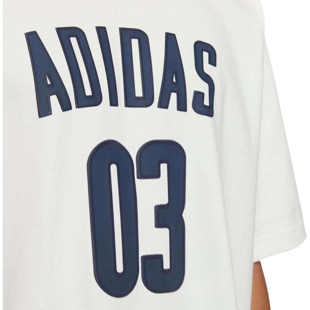 Adidas Ms Gfx Print Sports Casual Short Sleeve T-Shirt Men Tops Han-Jade-White JM7232