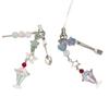 Phone Cute Bowknot Ice Cream Pendant Phone Chain Mobile Phone Charm Strap Lanyard Keychain For Iphone Accessory Women Jewelry