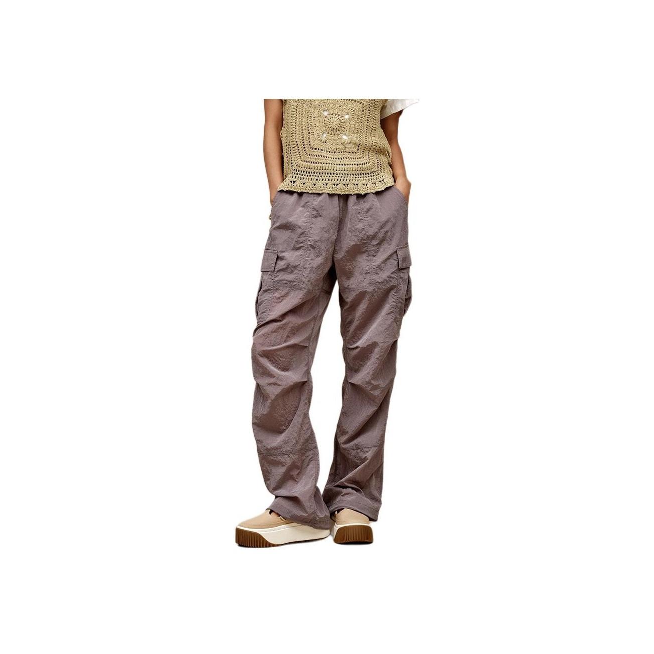 

UGG SS25 Однотонные брюки карго с эластичной талией Женские брюки Сливовый 1167539-SGRP L