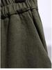 Plus Size Women's Sports Joggers, Elastic Waist, Loose Fit for 130-320 Jin, Spring/Autumn Long Pants