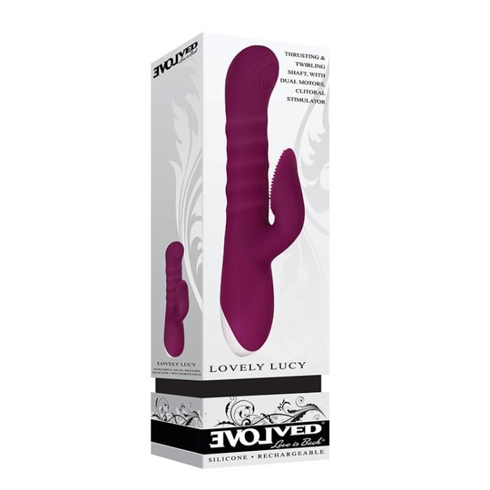 Vibromasseur - Amour évolué - Poussée noire - 2 moteurs puissants - 10 vitesses - Zone clitoridienne