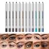 3Pcs Sharpenable Gel Eyeliner Pencil Smooth Matte Shimmer Smudgeproof Waterproof Eye Liner