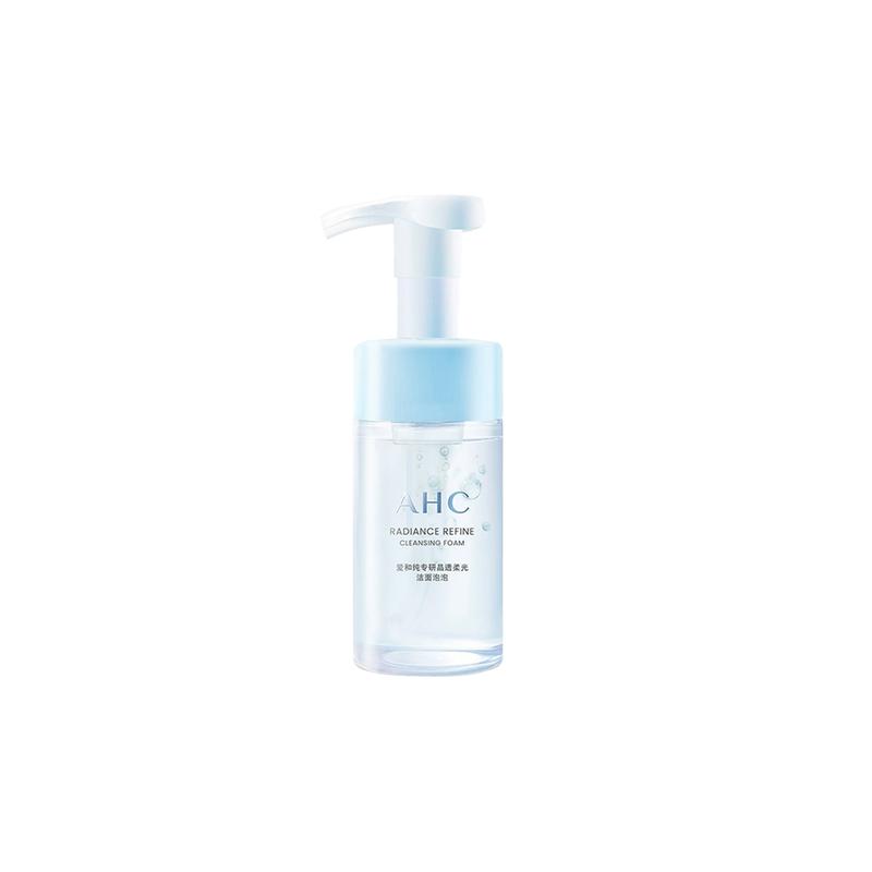 AHC specializes in crystal clear and soft light cleansing bubbles to clean, soothe, remove makeup, moisturize, exfoliate and 100ml коричневый