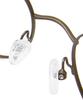 Loulou R Eye 182 Round Hinge Glasses 50 Antic Gold