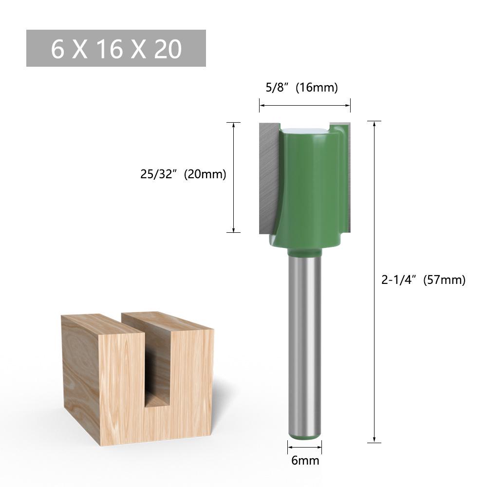 Yueqing Laiwei 6-Handle Green Dual-Edge Knife: Trimming, Slotting, and Engraving Machine Head