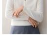 Women's 100% Pure Cashmere Knitwear: Autumn/Winter Half-Open Collar, Multi-Button Base Layer Top