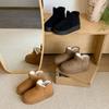 2025 New Snow Boots Women's Short-leg Winter Thickened Warm Cotton Shoes