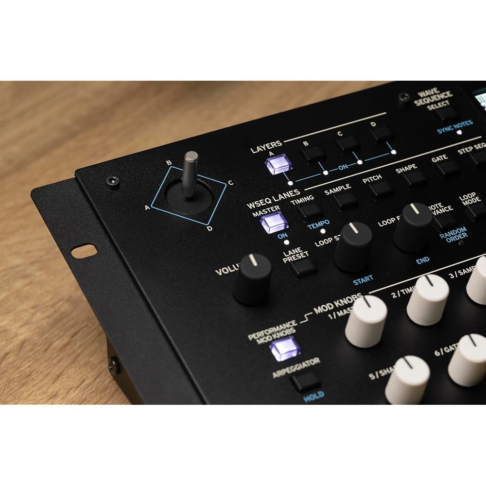 KORG synthesizer wave state module KORG wavestate module WAVE SEQUENCING SYNTHESIZER sound source