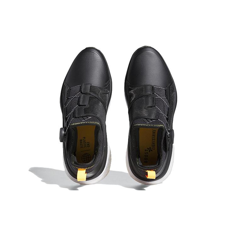 new Adidas Solarmotion Boa Golf Shoes 'Core Black Dark Silver Metallic'