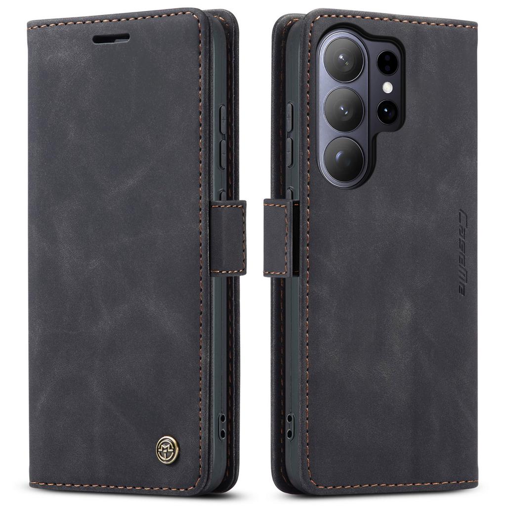 CaseMe High Quality Retro Magnetic Flip PU Leather Case for Samsung Galaxy S26 Ultra S25 S24 S23 S22 S21 S20 S10 S9 Wallet Cover