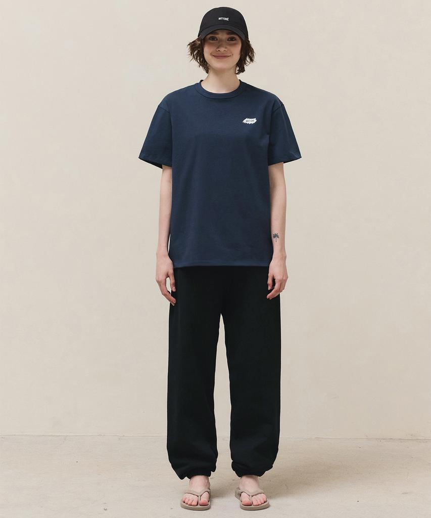 Matile Stichi Logo T-Shirt / Navy