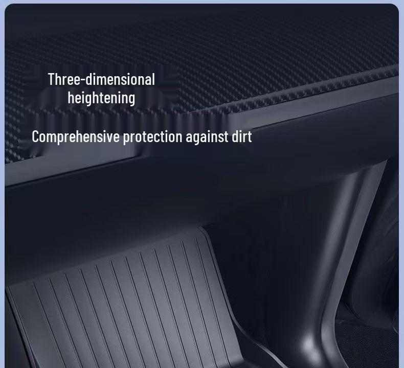 Tapis de sol TPE Haut de gamme pour Tesla Model Y/3 - Accessoires Auto Personnalisés