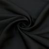 Schwarzer Seidenchiffonstoff