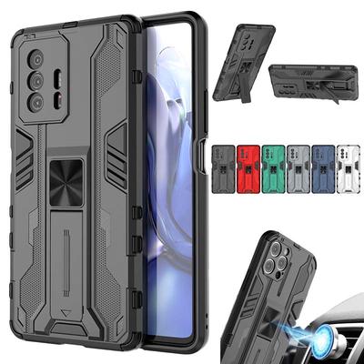 Dla xiomi 11t pro etui samochodowe magnetyczny uchwyt wstrząsoodporny pancerny telefon etui dla xiaomi 11t mi11t mi 11 t pro xiaomi11t tylna pokrywa