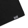 Emporio Armani EA7 FW23 Logo Print Casual Crew Neck T-Shirt Men Tops Black 3DUT02-PJTJZ-1200