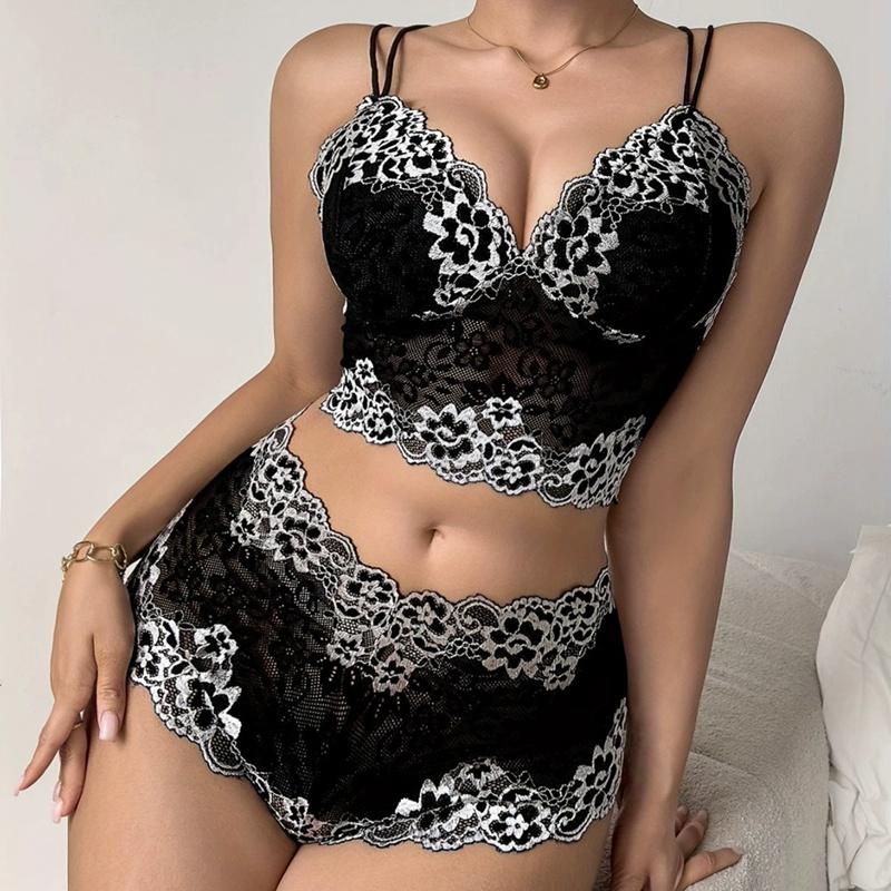 Women Lace Underwear Set