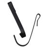 5pcs 6*2cm Sn ap-On Hooks Stainless Steel Small Hook Shelf Flat Card Hook  Living Room