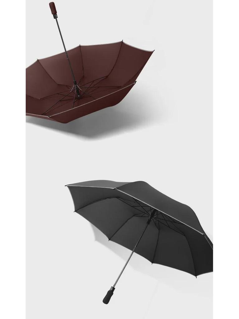 Umbrelă de golf 2021 rezistentă la intemperii, culoare solidă: Automat, Dublu, Logo Personalizat pentru Afacere