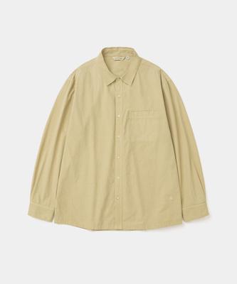 UNIFORM BRIDGE Garment Dyeing Shirt Yellow