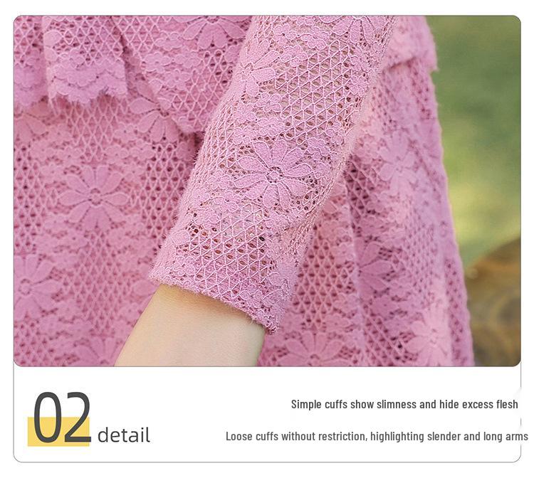 Elegantní a osvěžující krajkové šaty pro ženy středního věku