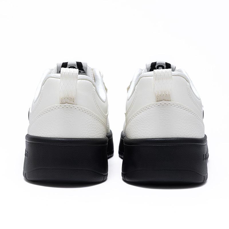 Li Ning Chuyun Classic Casual Retro Trend Durable Lightweight Increased Height Low Top Skate Shoes Men Sneaker White Black AGCV189-7