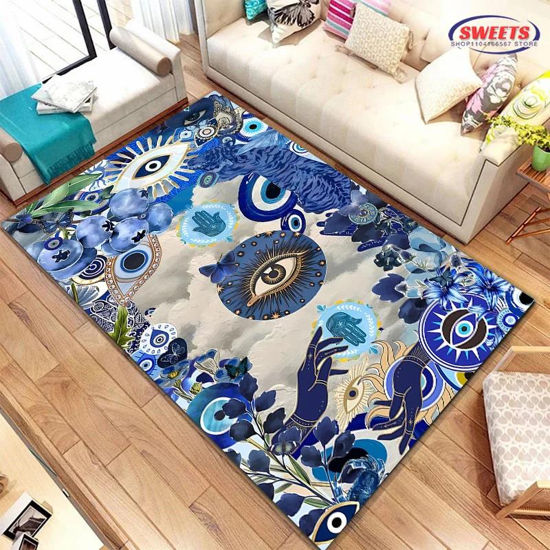 New To Moon and Sun Carpet, Anti-slip Sound Insulation, Add Soft and Comfortable,Living Room Bedroom Office Area Can Be Used Mat