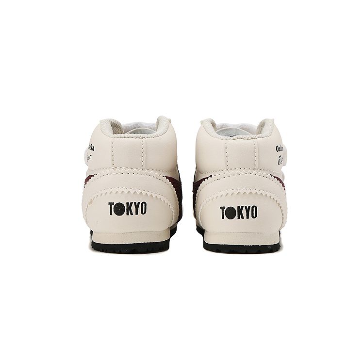 Onitsuka Tiger Mexico Mid Runner Velcro Casual Non-Slip Shock Absorbing Wear-Resistant Breathable Lightweight High-Top Walking Shoes 1184A001-250