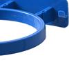 Soccer Ball Wall Mount Display Holder Plastic Football Storage Rack Basketball Supplies Blue