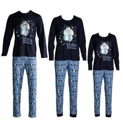 The Snowman Mens Polar Bear Christmas Long Pyjama Set