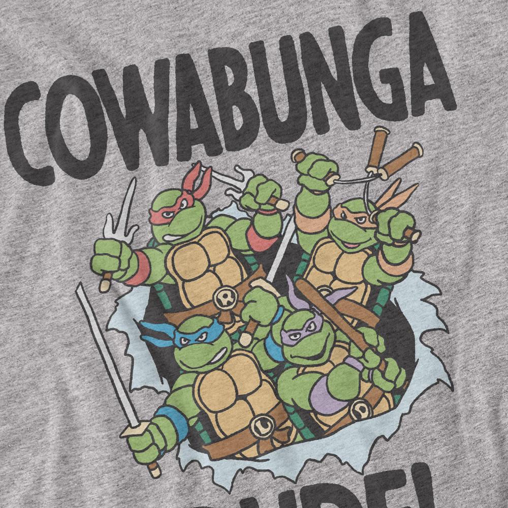 Teenage Mutant Ninja Turtles Unisex Adult Cowabunga Dude T-Shirt