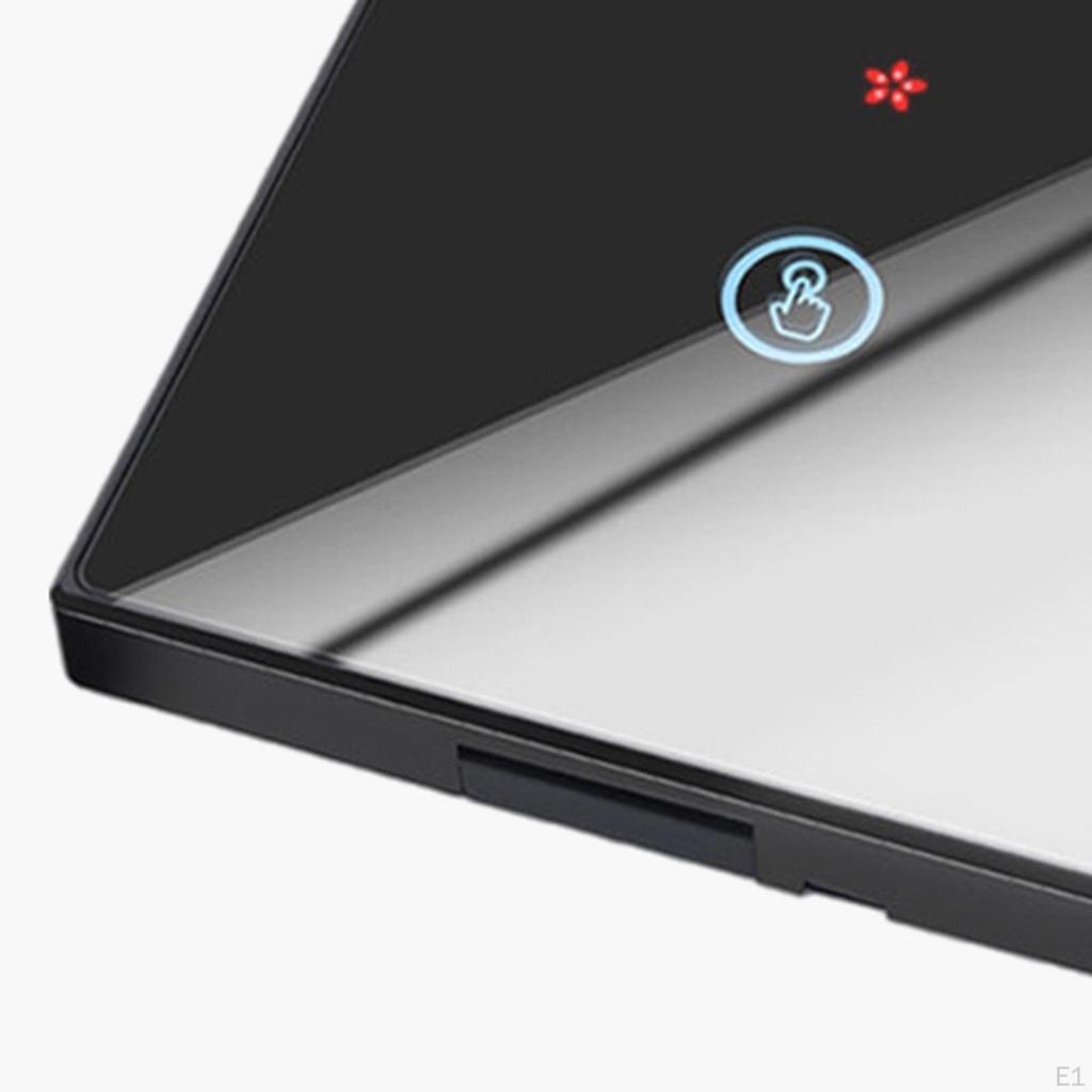 Touch Switch Connection 4 Modes Voice Control Scratch-Resistant Tempered for Home Bedroom Bed