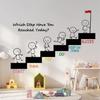 PVC Inspirational Wall Sticker Motivational Quote Adhesive Decal For Workspaces School Classroom Decors Easy Application