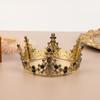 1Pc Metal Crown Cake Topper Gold Color Cake Decorative Topper Wedding Princess Birthday Baby Cake Dessert Decoration Flags