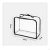 Handbag Storage Cover Transparent with Zipper Clear Purse Protector