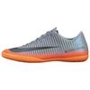 Mercurial X Victory CR7 IC/IN Indoor Soccer Shoes Unisex Sneaker Silver Orange 852526-001