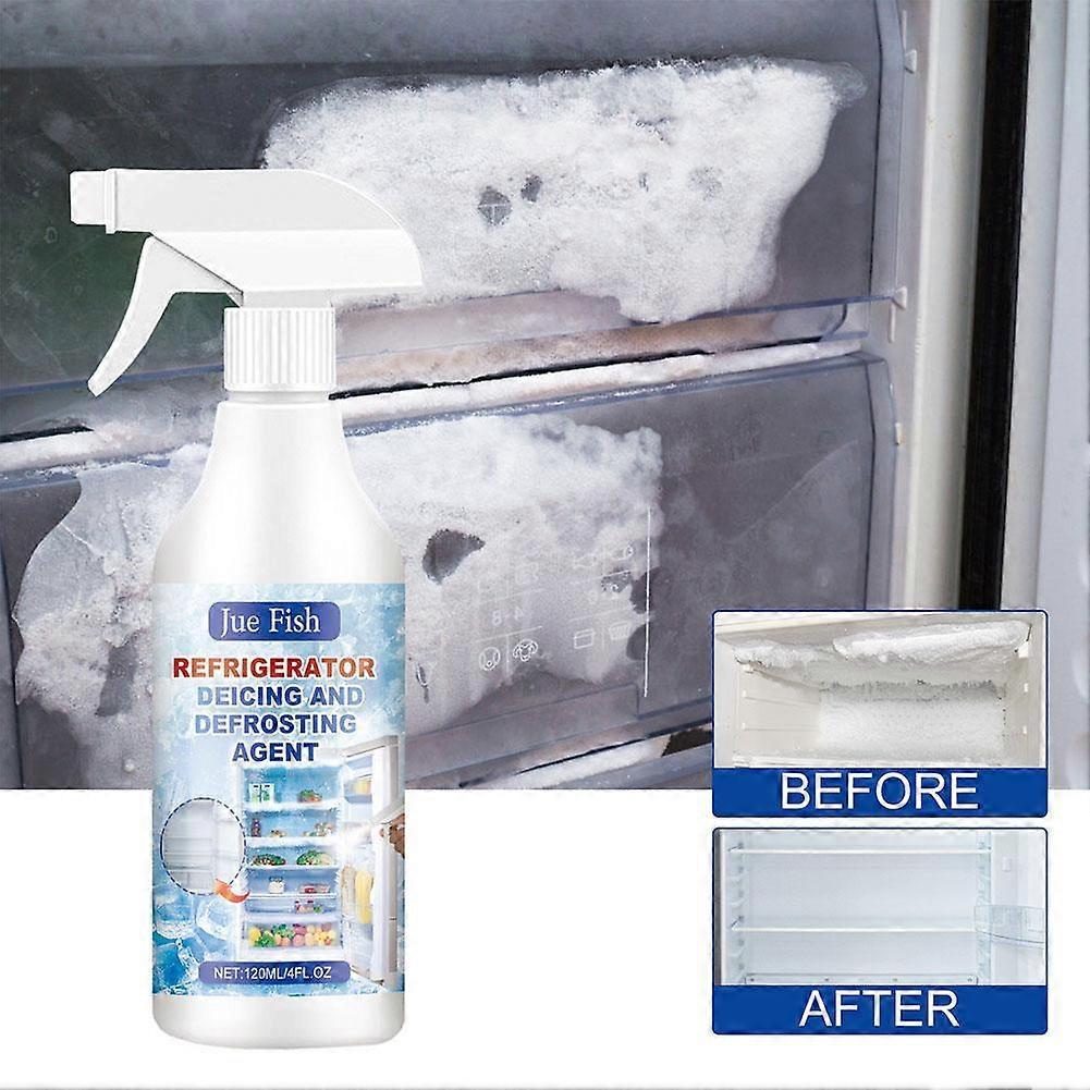 Jue-Fish Refrigerator Defrost Deicer Household Freezer Snow Melt Ice Removal Tool Anti-Icing Defrosting Agent