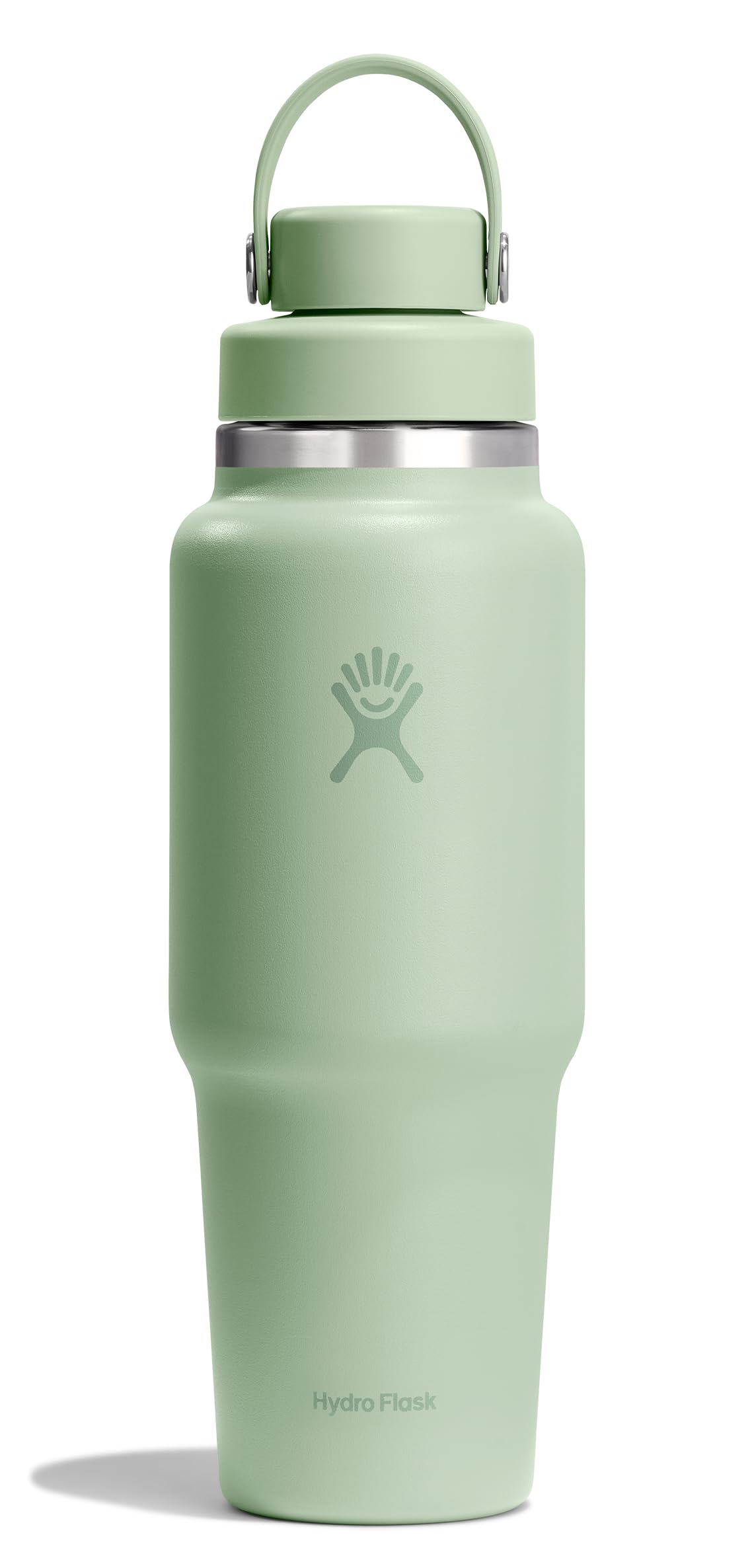 

Stainless Steel Travel Bottle with Flex Chug Cap, 32oz (946ml) Aloe Insulated Water Bottle (Authentic Japanese Product)