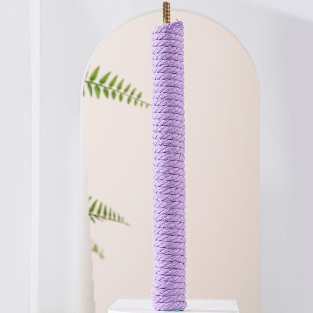 Wear-resistant Bird Swing With Cotton Rope Bird Cage Stand Stick Parrot Swing Toy  Cockatiels
