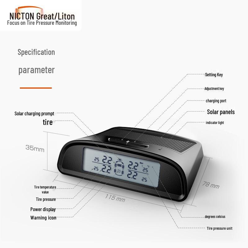 Victon T6 Solar Wireless Internal TPMS